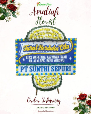 Papan Bunga Duka di Rambang